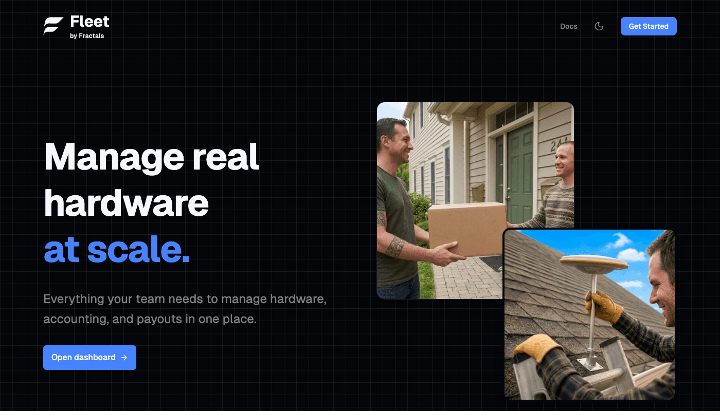 Fleet — manage real hardware at scale